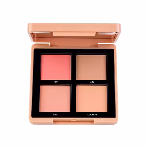 رژگونه تاپ فیس 355 پالت چهار رنگ شماره 002