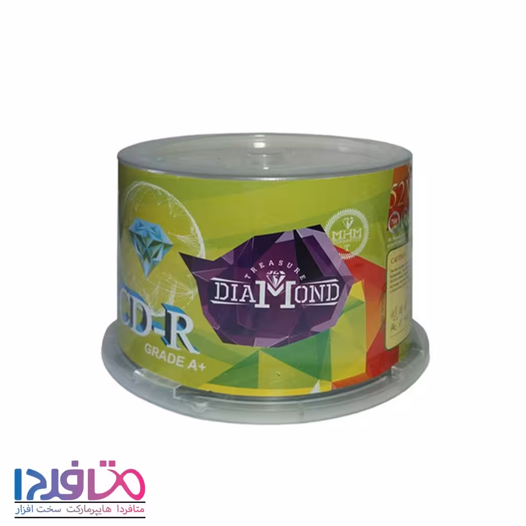 سی دی خام دیاموند بسته 50 عددی