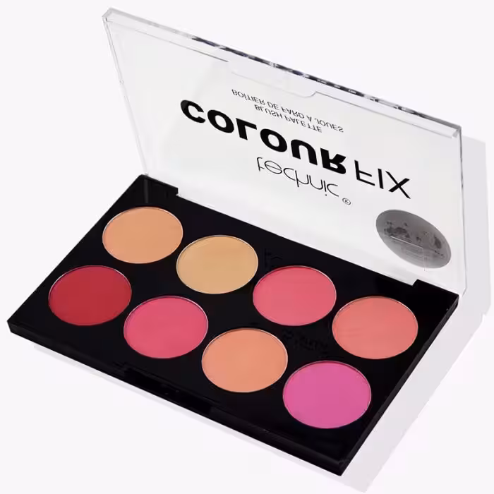 پالت رژ گونه تکنیک 8 رنگ مدل کالر فیکس