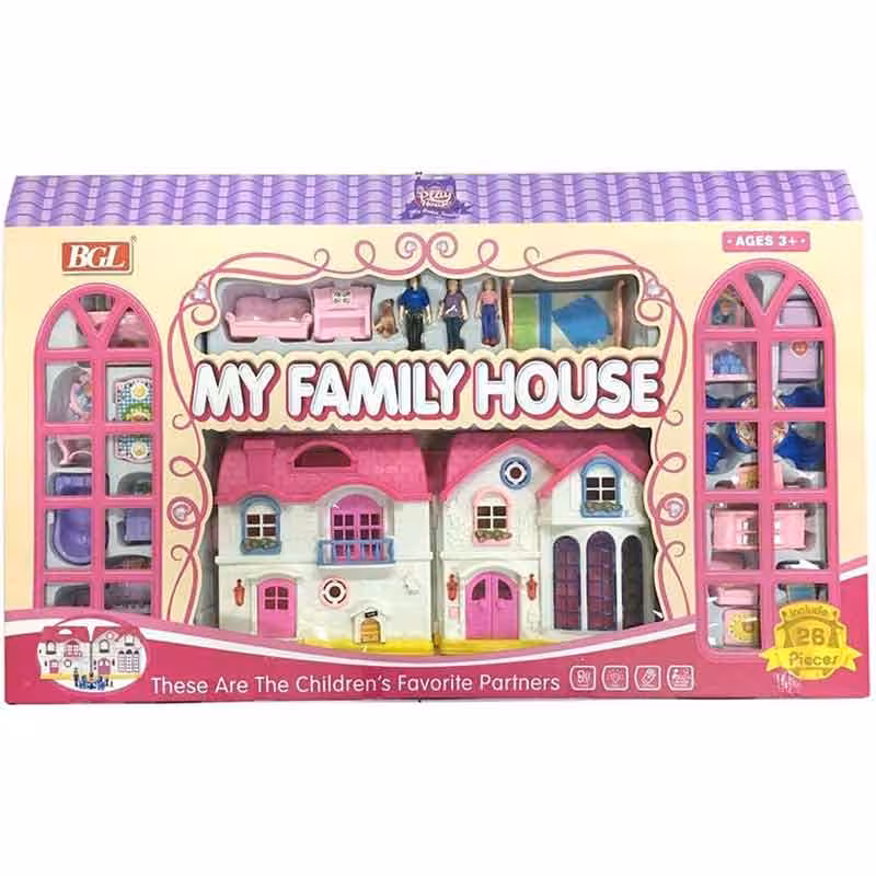 ویلا بزرگ چراغ دار و موزیکال کد 80610