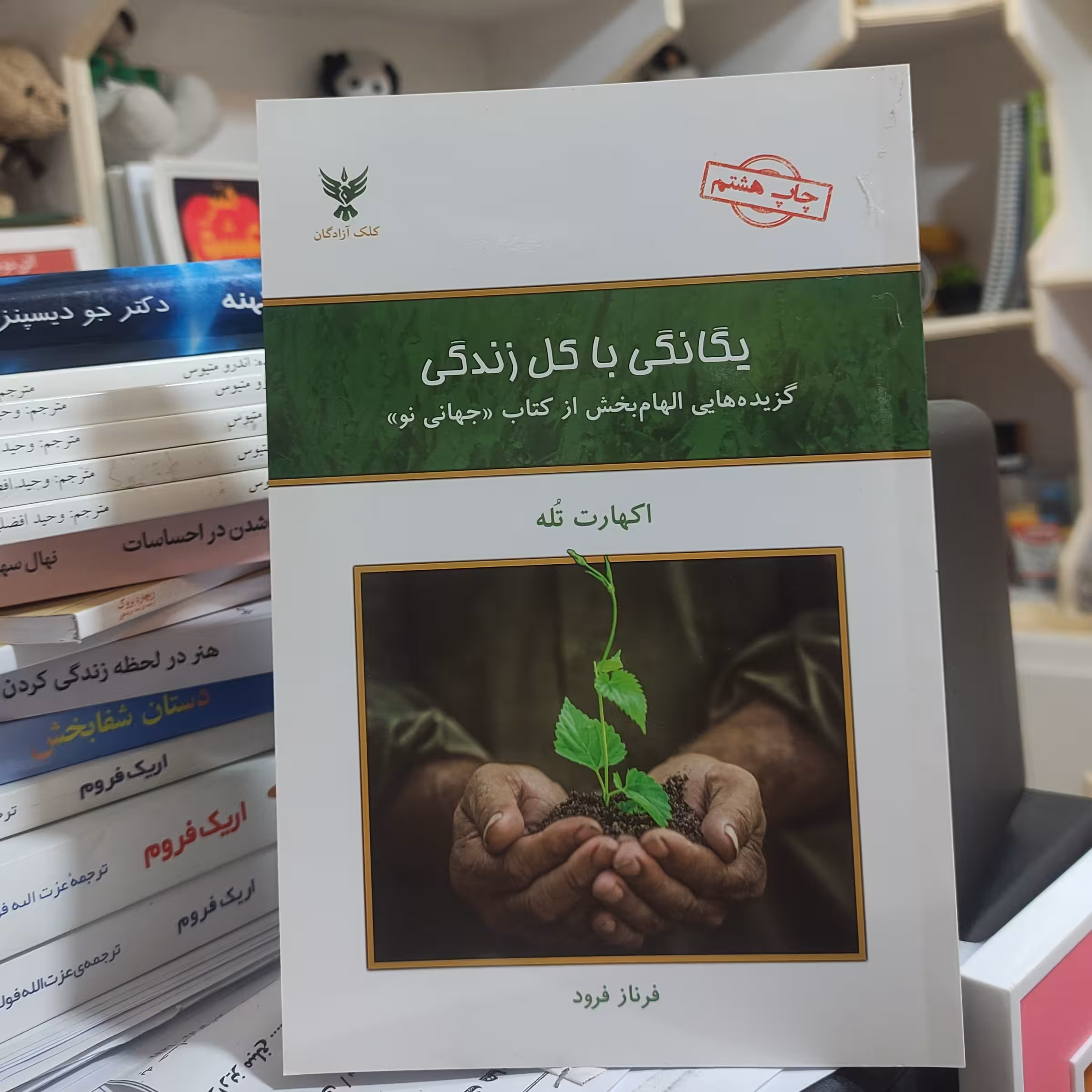کتاب یگانگی با کل زندگی نویسنده اکهارت  تله مترجم فرناز فرود 