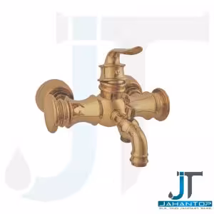 شیر حمام (دوش) اهرمی طلامات آریانا (مدل سزار)