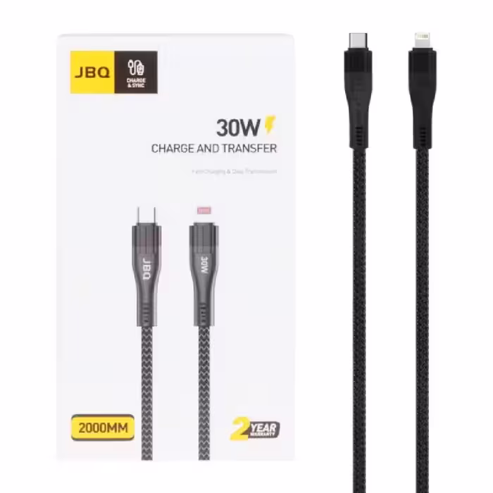 کابل شارژ تایپ سی به لایتنینگ جی بی کیو مدل CA-1130