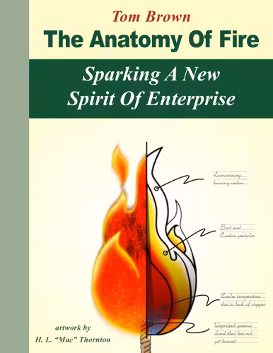 خرید و دانلود نسخه کامل کتاب The Anatomy Of Fire - Sparking A New Spirit Of Enterprise -- Leadership In The 21st Century