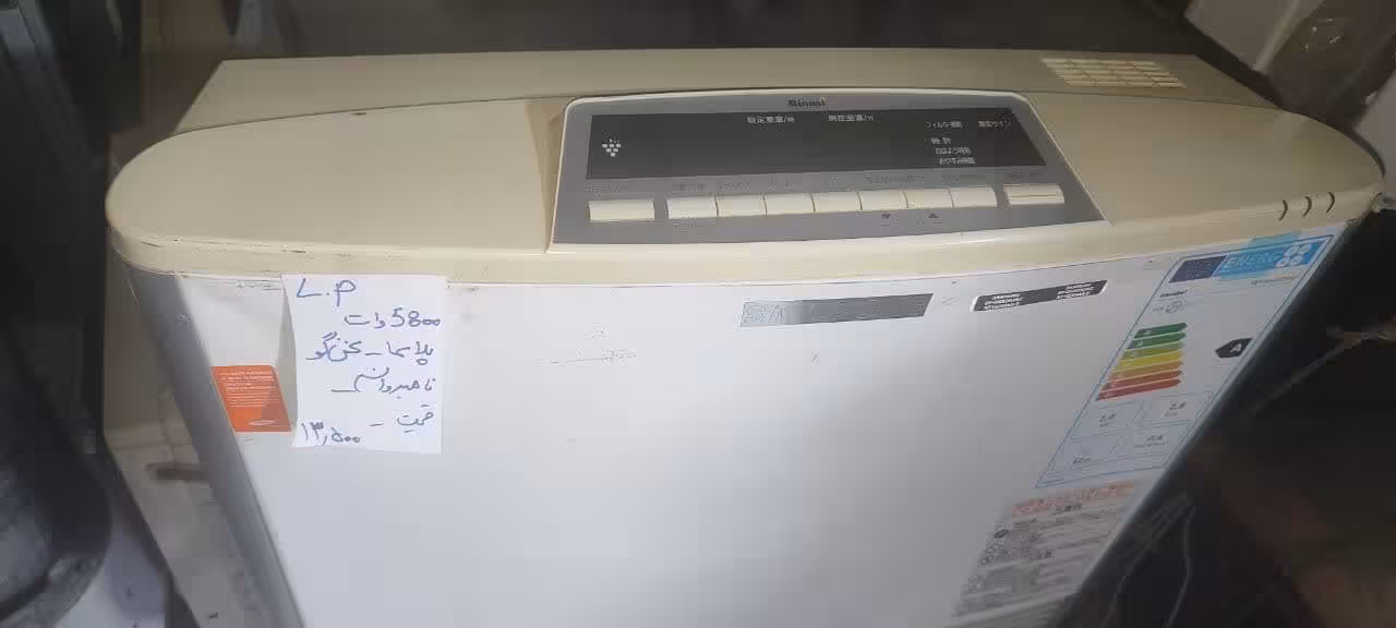 بخاری گازی برقی ژاپنی   /    5800 وات  دست دوم