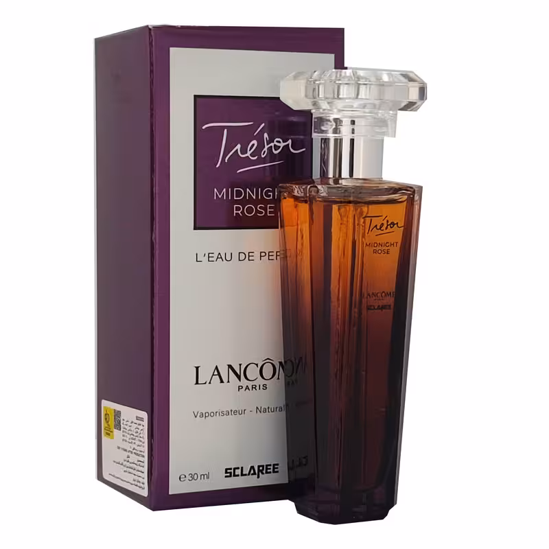 عطر جیبی زنانه اسکلاره مدل Lancom Tresor Midnight Rose حجم 30 میلی لیتر