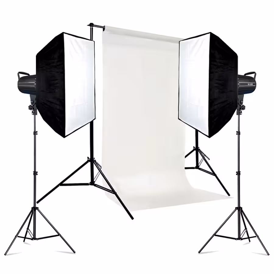 کیت نورپردازی 300 وات با فون و پایه فون F-kit16