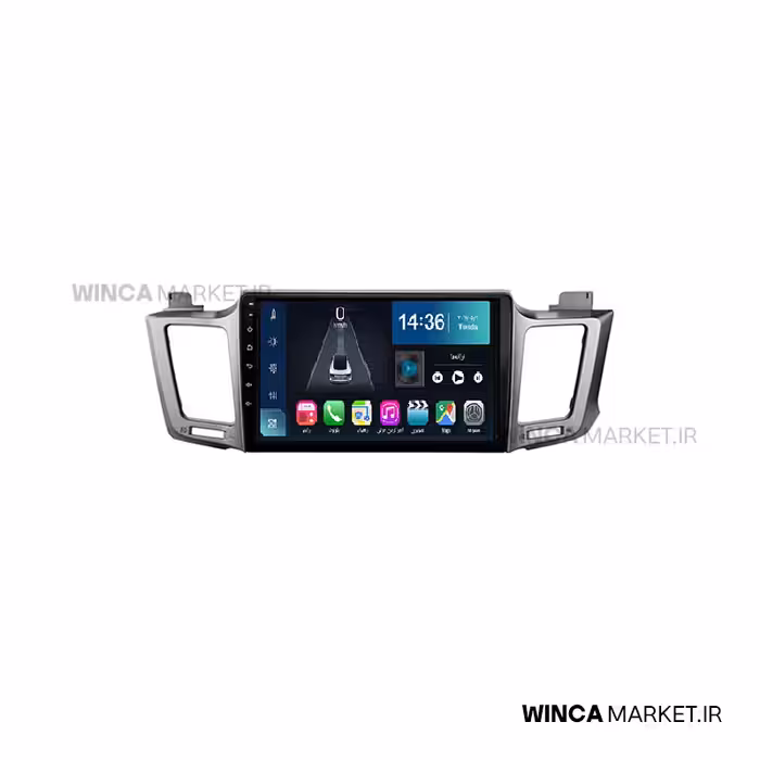 مانیتور اندروید تویوتا راوفور سری S500 BLU-RAY مدل GL855 برند وینکا WINCA