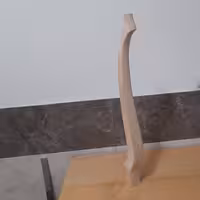 پایه چوبی سم آهویی غذاخوری(بسته 4 عددی)