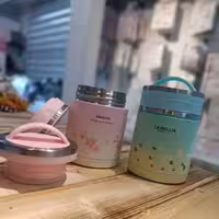 فلاسک غذا کودک 520ML برند PLNKAH