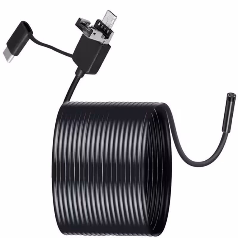 دوربین شلنگی مدل ضدآب دولنزه کد 20Meters 2L HD