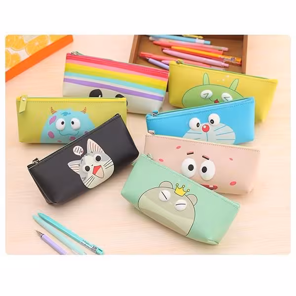 جامدادی طرح چشم سه بعدی 3D Eyes Leather Pencil Case