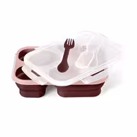 ظرف غذا درب دار سیلیکونی چیبو