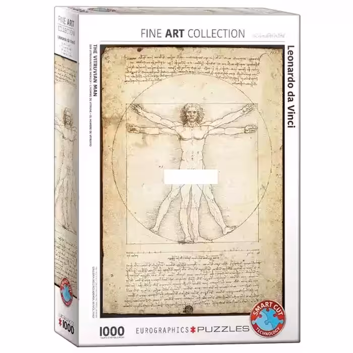 پازل 1000 تکه یوروگرافیکس Eurographics طرح مرد ویترویی