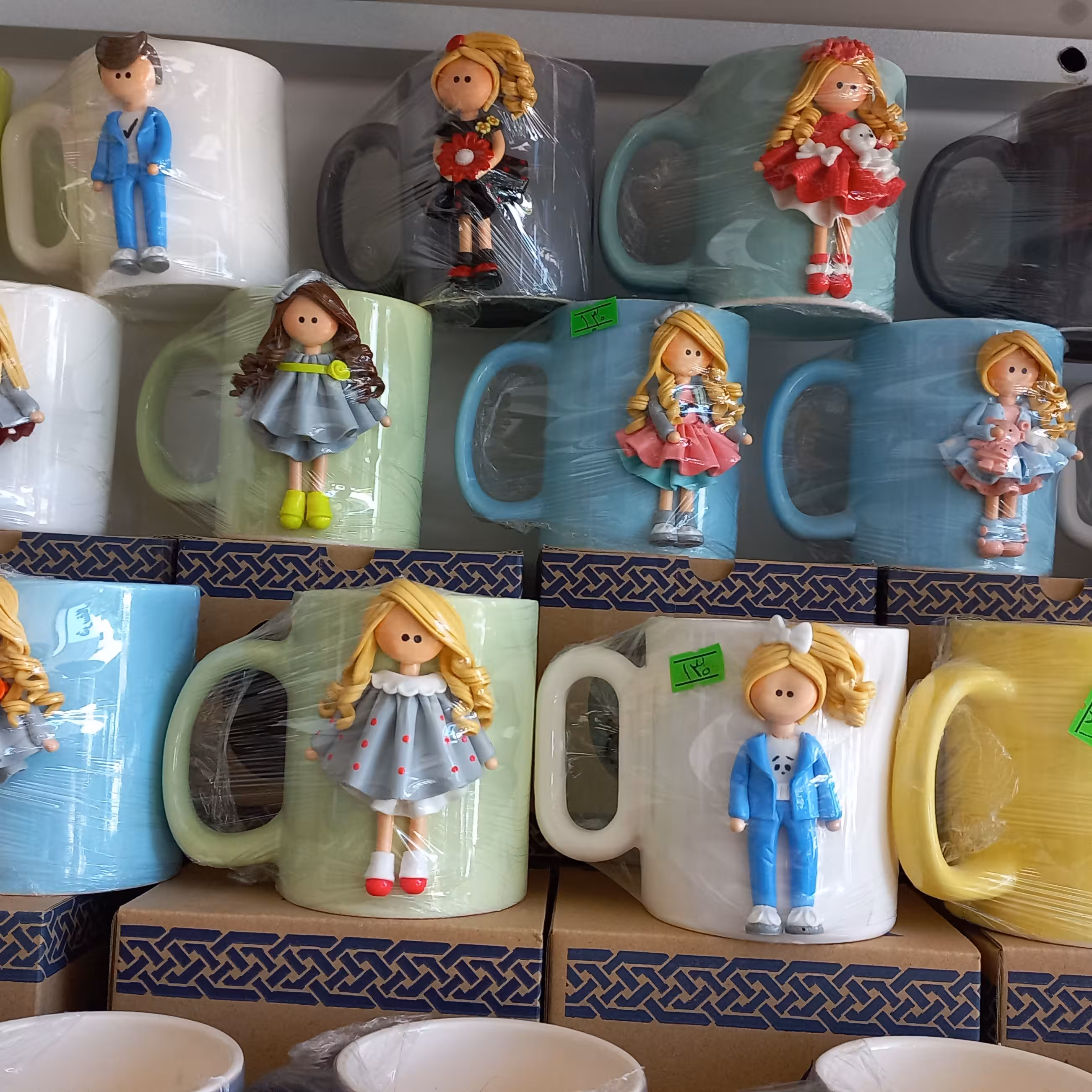 ماگ های عروسکی زیبا.