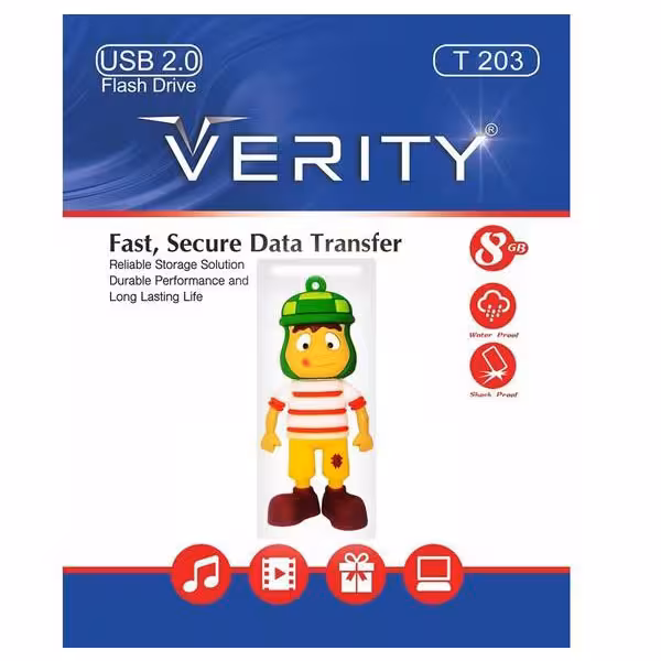 فلش مموری وریتی مدل T214 ظرفیت 16 گیگابایت - فروشگاه اینترنتی پروتاچ