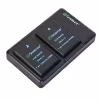 کیت شارژر دوقلو USB و باتری دوربین نیکون اسماتری مدل EN-EL14