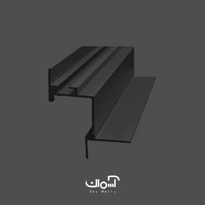 پروفیل چفت کناف نوری با عرض 23 میل و زاویه 45 درجه