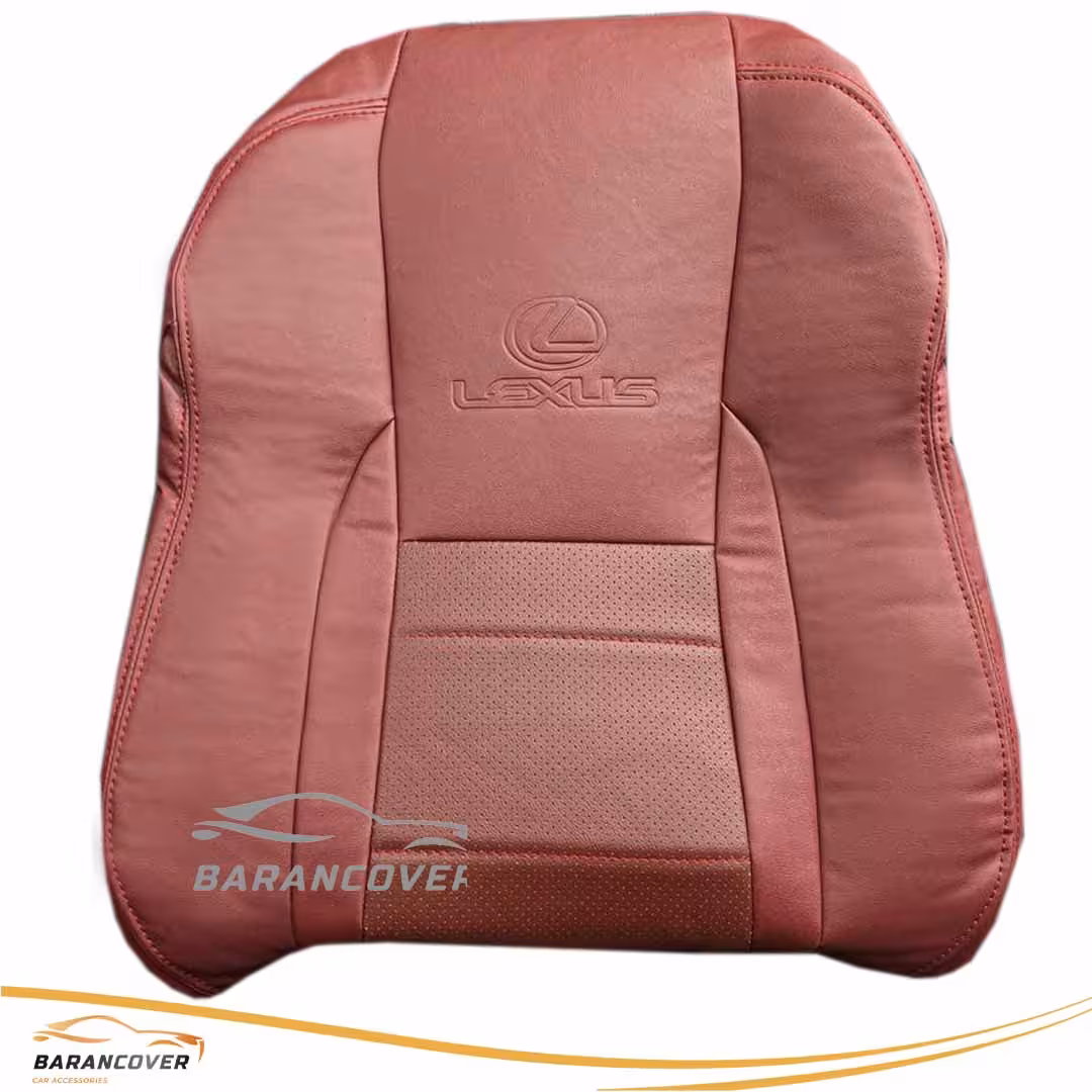 روکش صندلی لکسوس NX300 چرم رنگ زرشکی