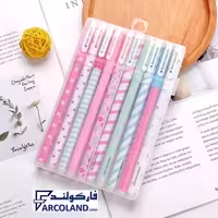 خودکار هپی دی بسته 10 رنگ | Happy day | نوک 0.5 میلیمتری | Gel pen