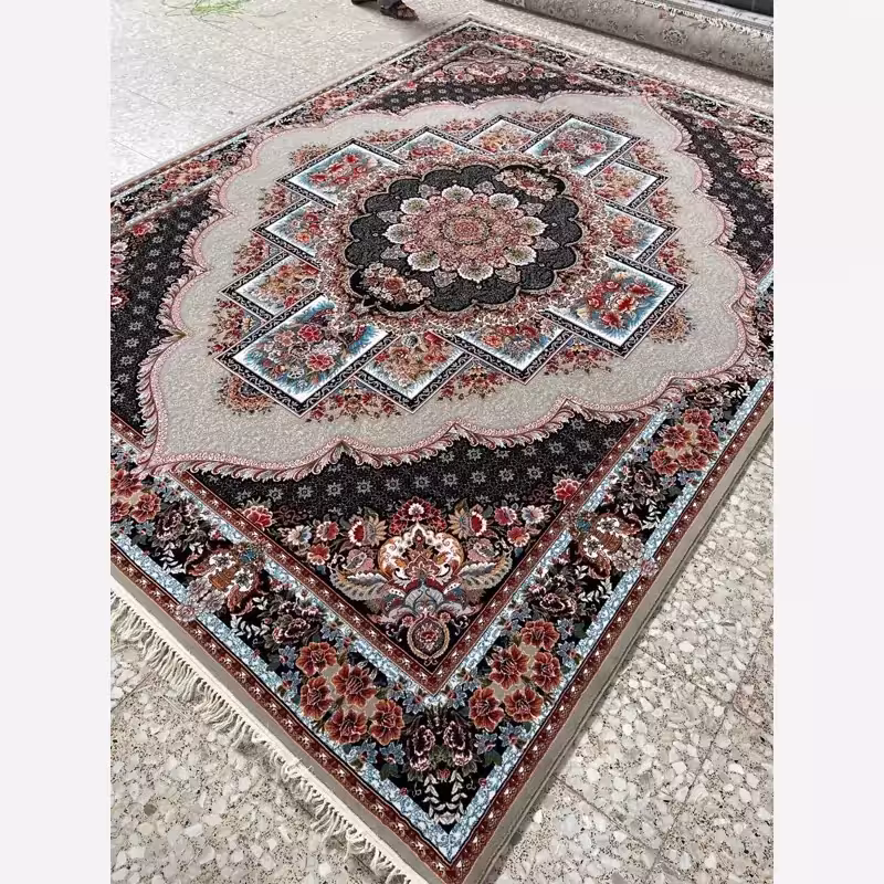 فرش ماشینی کاشان 700شانه اصلی طرح ناردون فیلی6متری(باارسال رایگان)