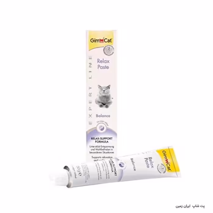 خمیر آرام‌بخش گربه جیم کت GimCat Relax Paste