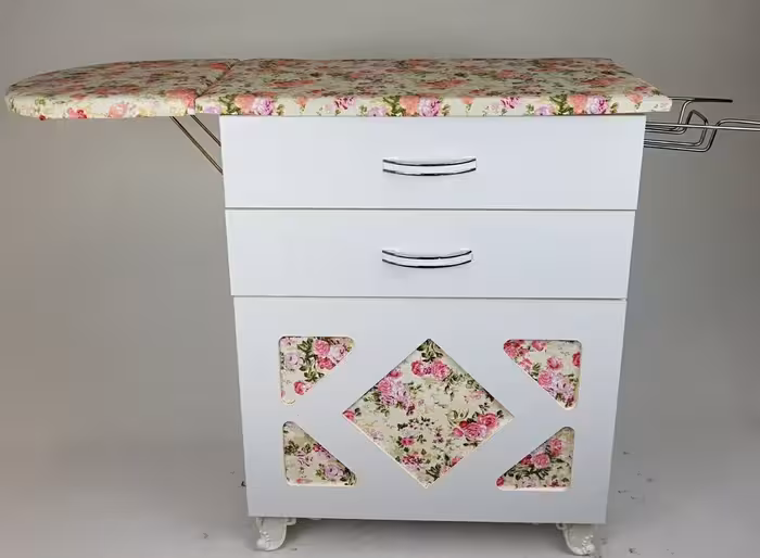 میز اتو و چرخ خیاطی 2 کشو کد 310 | الین دکور