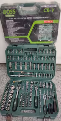 جعبه بکس 174 پارچه باس مدل 174pcs