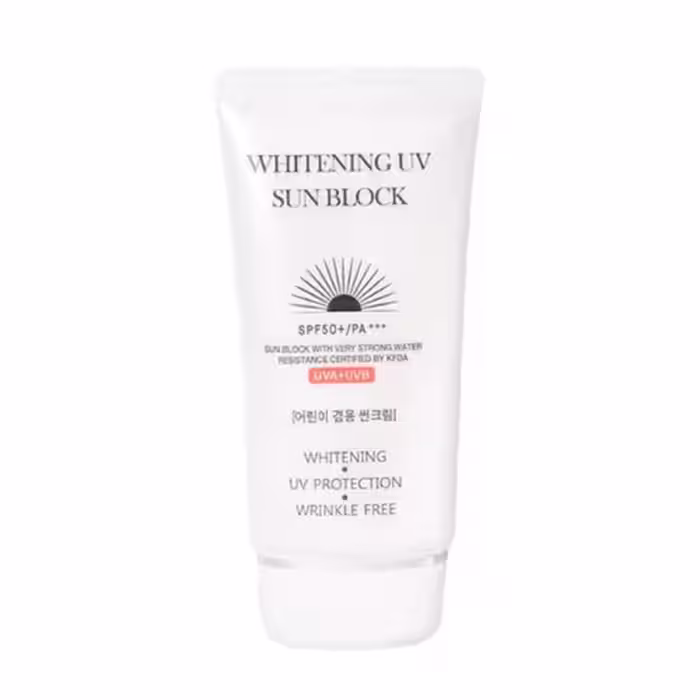 ضد آفتاب روشن کننده Whitening UV Sun Block جیگوت Jigott حجم 70 میلی لیتر