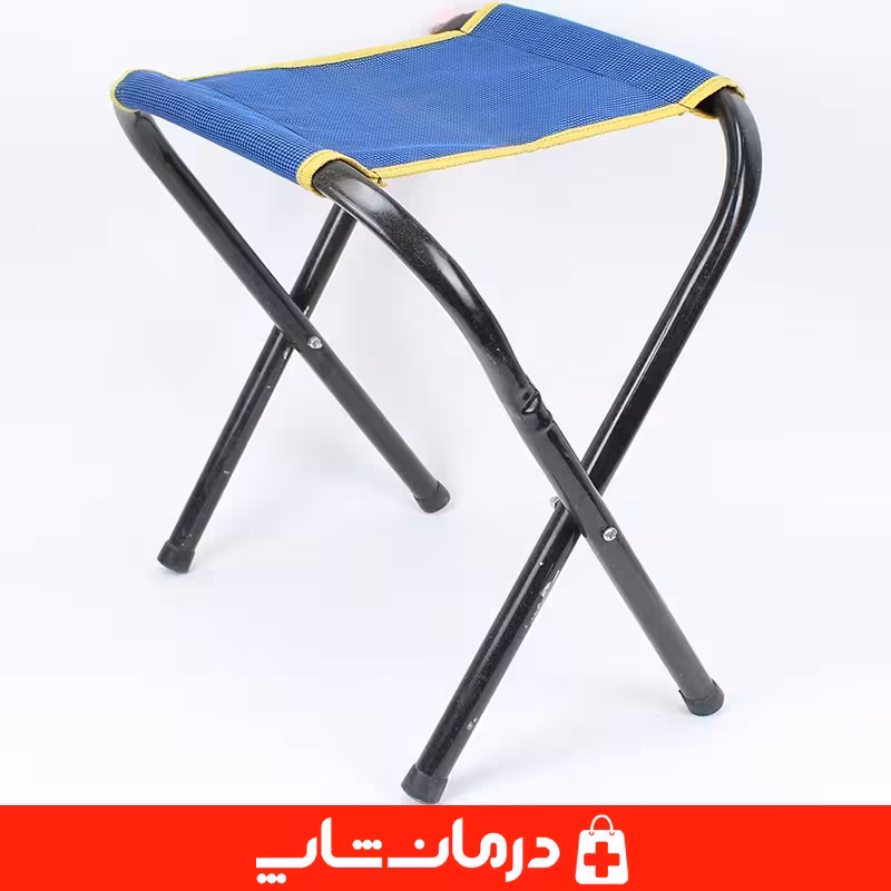 خرید صندلی تاشو سفری صندلی مسافرتی تاشو کوچک رنگ آبی
