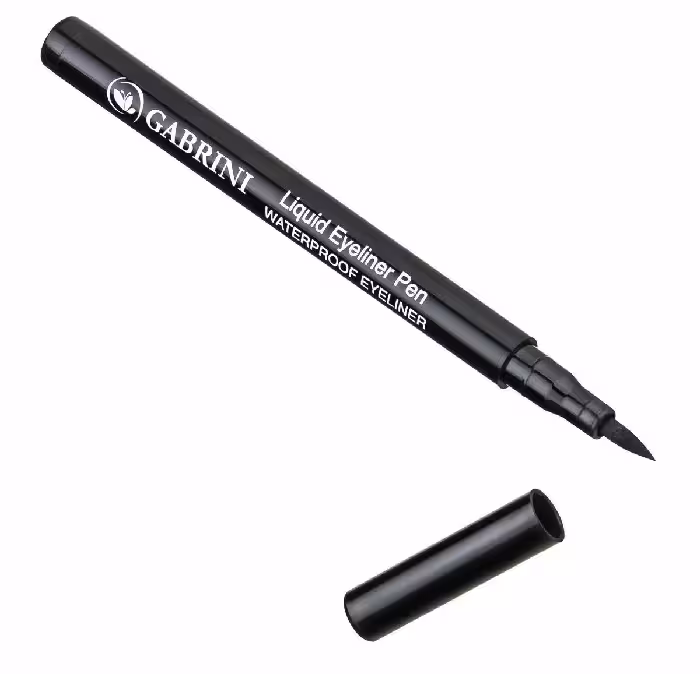 خط چشم ماژیکی گابرینی مدل Liquid Black Eyeliner Pen
