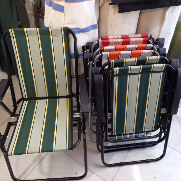 صندلی تاشو ( ساحلی)در رنگ های متفاوت (پس کرایه)