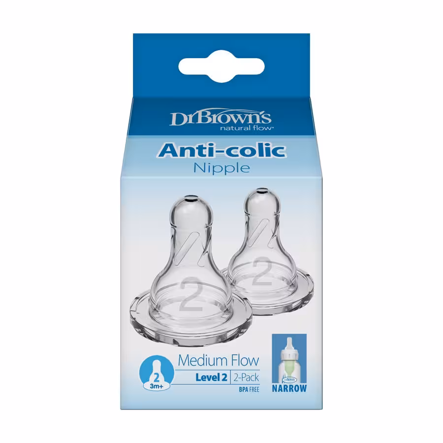 سر شیشه دو قطره  3 ماه دکتر براونز جدید