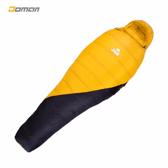 کیسه خواب کوهنوردی پر کله گاوی پکینیو PEKYNEW اصلی با کد K و نشان جیلو JILO مدل: آلپ 900 ALPS زمستانی