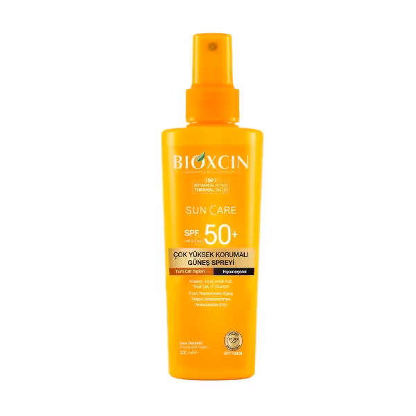 اسپری ضد آفتاب  SPF50 بیوکسین 200 میل