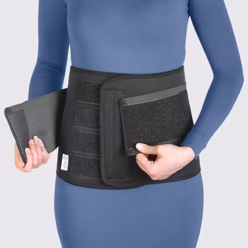 شکم بند لاغری ورزشی نئوپرن با کش دوبل طب و صنعت کد 62100