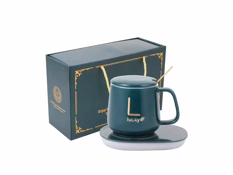 ماگ هیتردار جعبه کادویی همراه با صفحه گرمکن