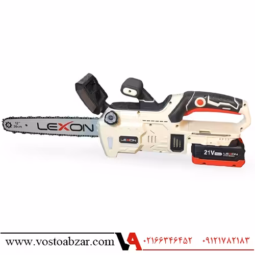 اره زنجیری شارژی 30سانت لکسون مدل LE-6512