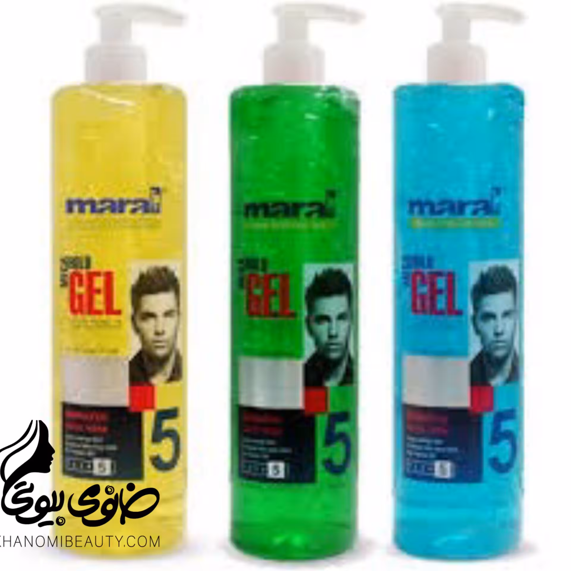 ژل موی سر 450 میل نمره 5 مارال