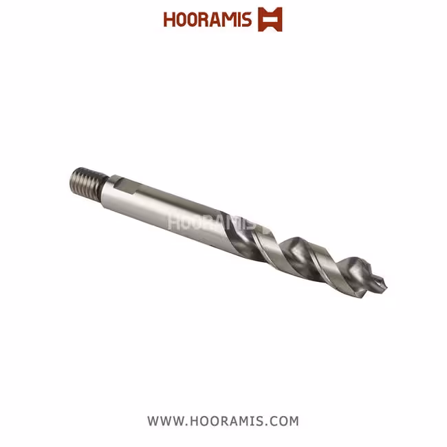 مته نوکدار چپگرد 115*12*5  با کد (MT 05) ارجینال جهت ایجاد سوراخ چهارپهلوی دستگیره در ماشین  Elumatec