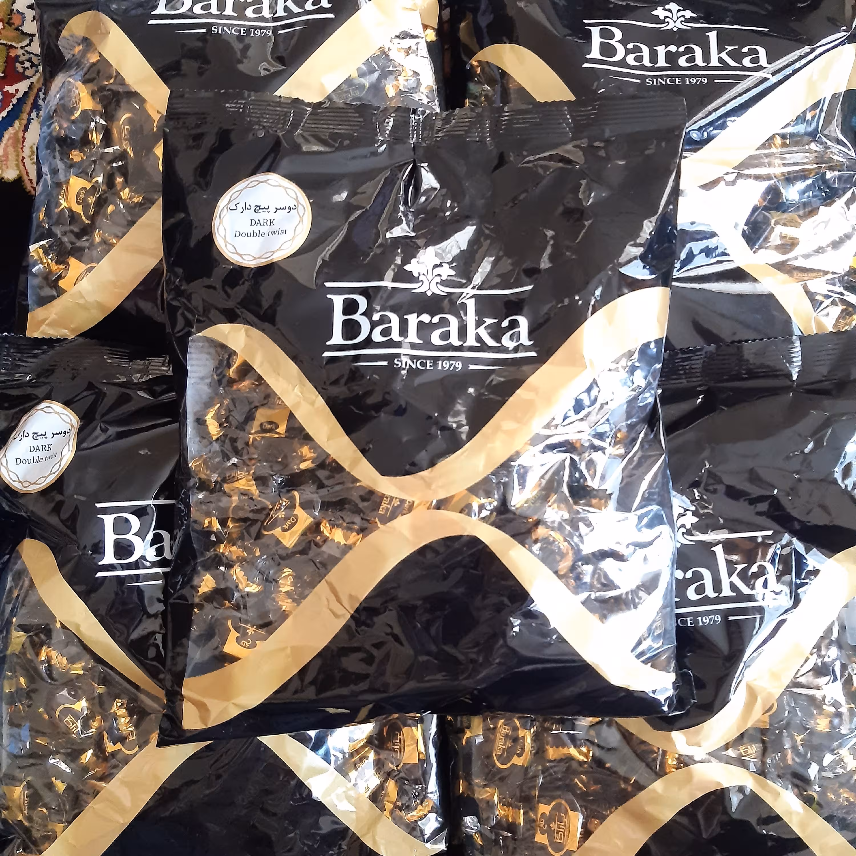 شکلات تلخ باراکا 450 گرمی بسیار خوش طعم