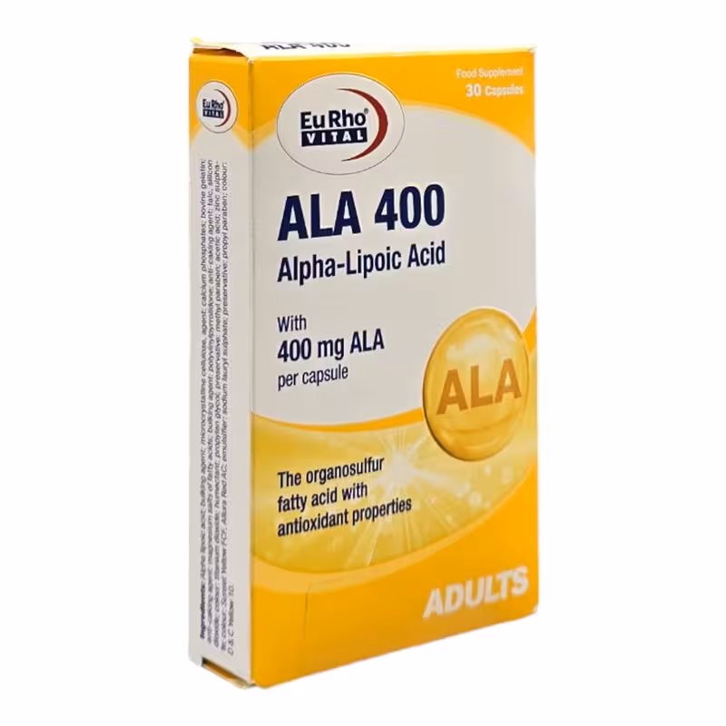 کپسول آ ال آ 400 یوروویتال 30 عدد