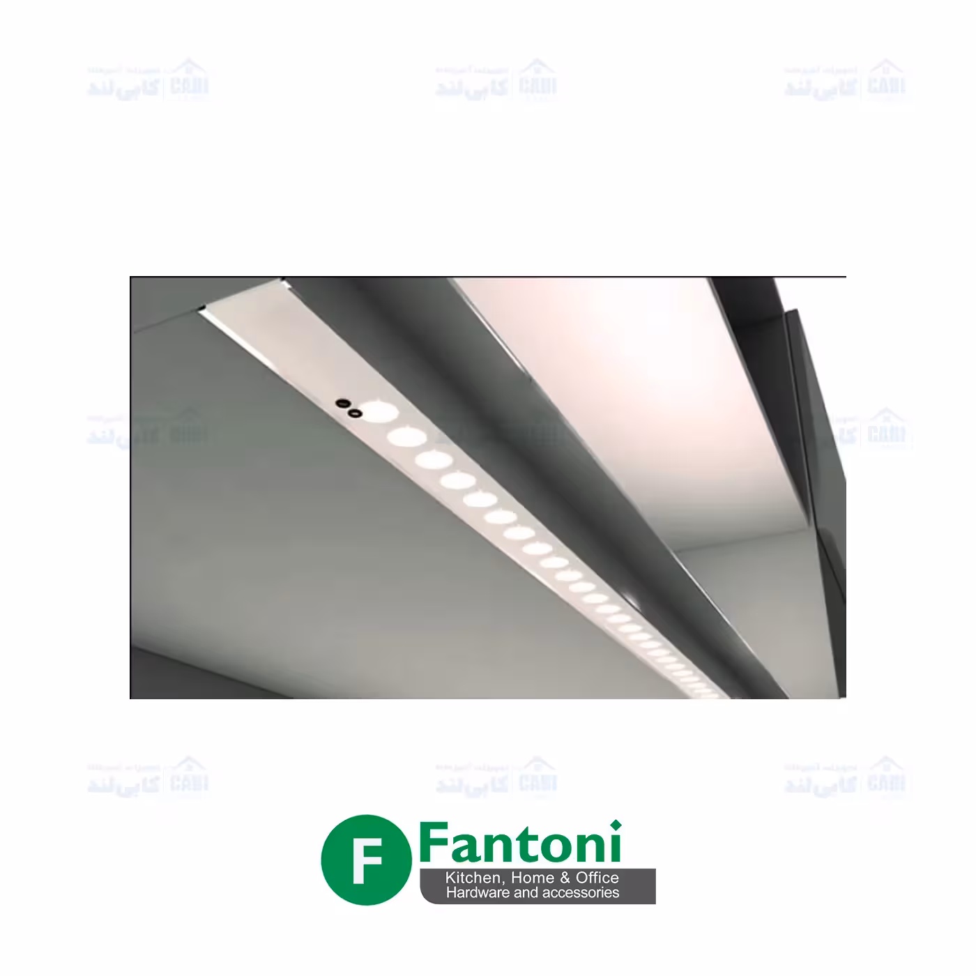 چراغ LED سنسوردار سری 17 زیر کابینتی عرض 1200mm فانتونی N154