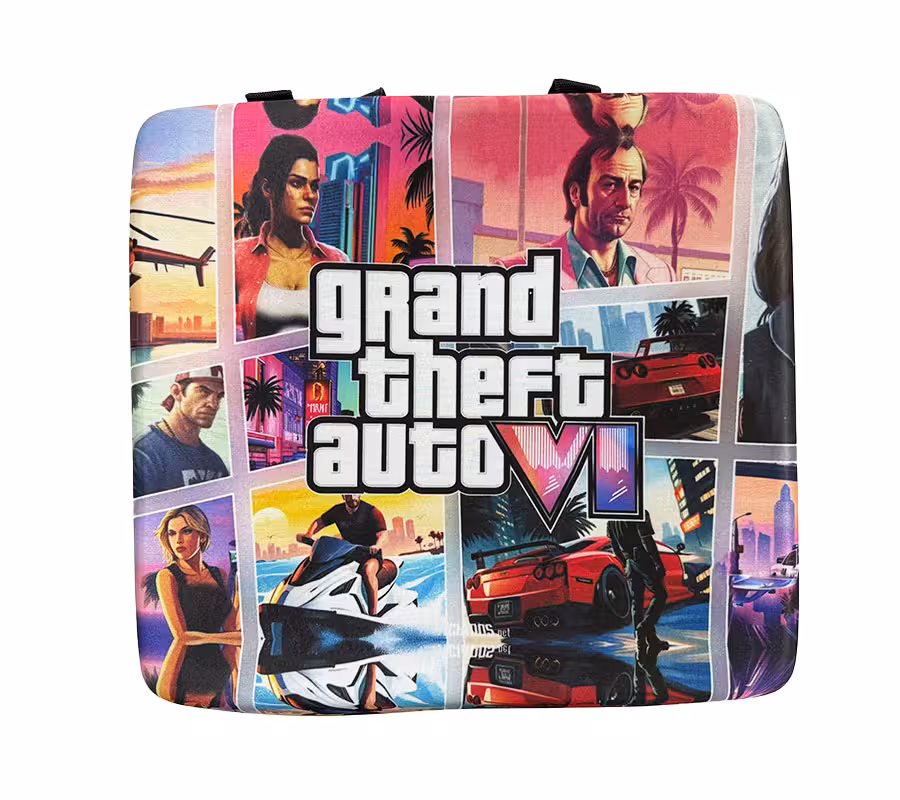 خرید و قیمت کیف حمل پلی استیشن 4 طرح دزد بزرگ GTA