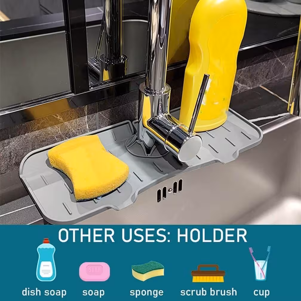 آبگیر سینک دور شیر سیلیکونی درجه یک 