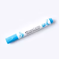 ماژیک وایت برد آبی آسمانی سرگرد فابرکاستل (FABERCASTELL)