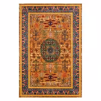 فرش مخمل هازان ترک طرح سنتی کد O149