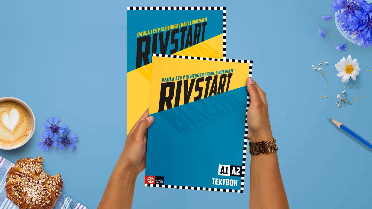 ریواستارت A1 A2 | کتاب زبان سوئدی Rivstart A1 A2 2024 (ویرایش جدید 2024)