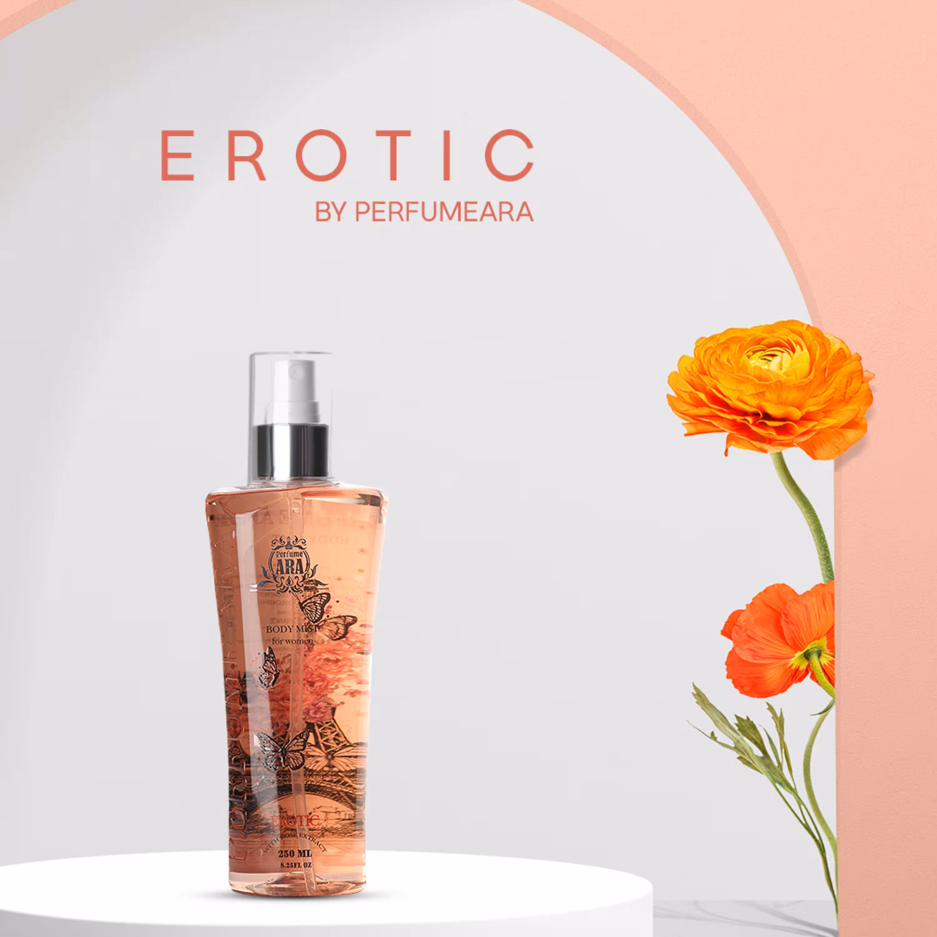 بادی میست زنانه اروتیک با حجم 250 میلی لیتر