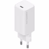 ‌آداپتور Type-C فست شارژ 65 وات شیائومی Xiaomi AD65GEU 65W Fast Charger With Gan Tech